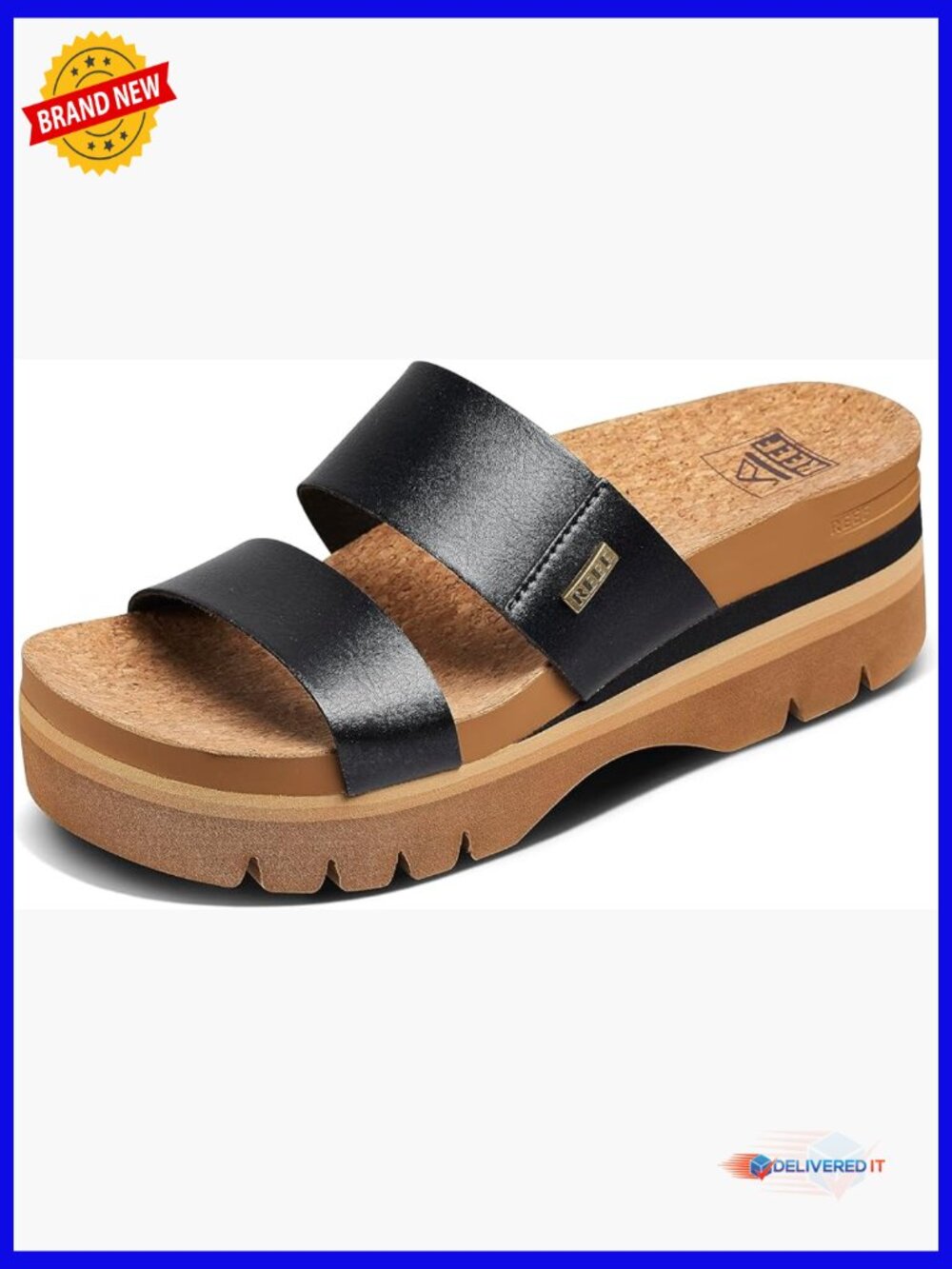 Women's Platform Sandals with Arch Support and Cushion Footbed
